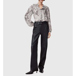 AllSaints Eddie Printed Relaxed Fit Shirt